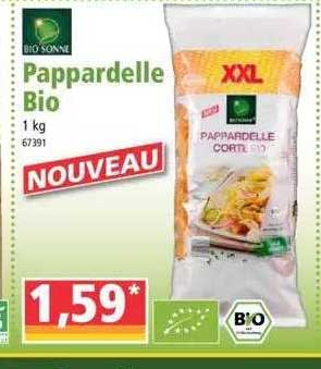 pappardelle bio bio sonne