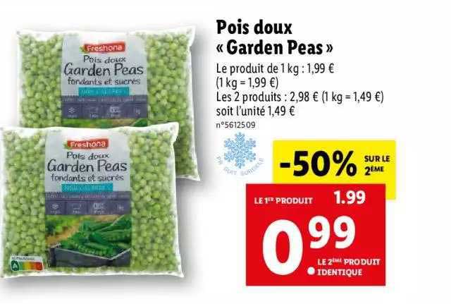 Pois Doux "garden Peas"