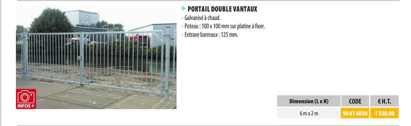 portail double vantaux