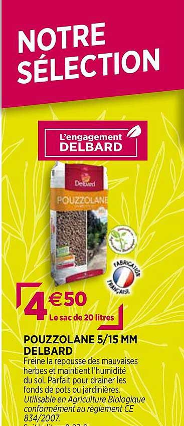 pouzzolane 5-15 mm delbard