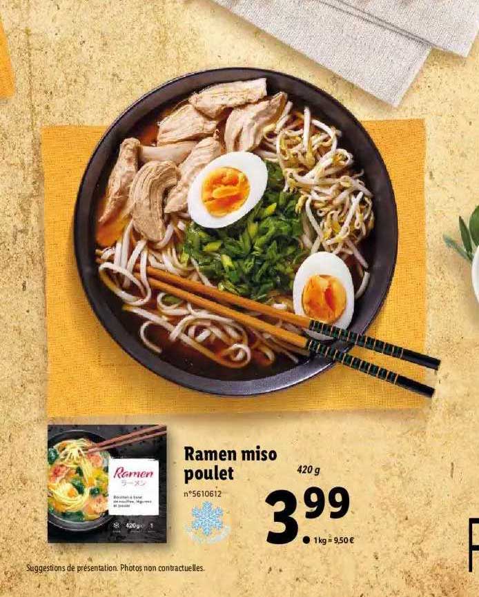 ramen miso poulet