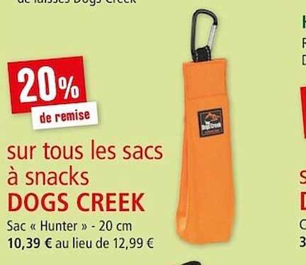 sacs à snacks dogs creek