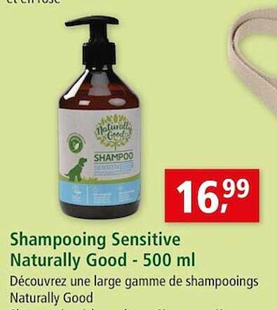 shampooing sensitive naturally good - 500 ml