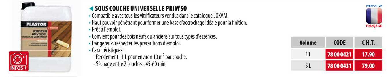 sous couche universelle prim'so