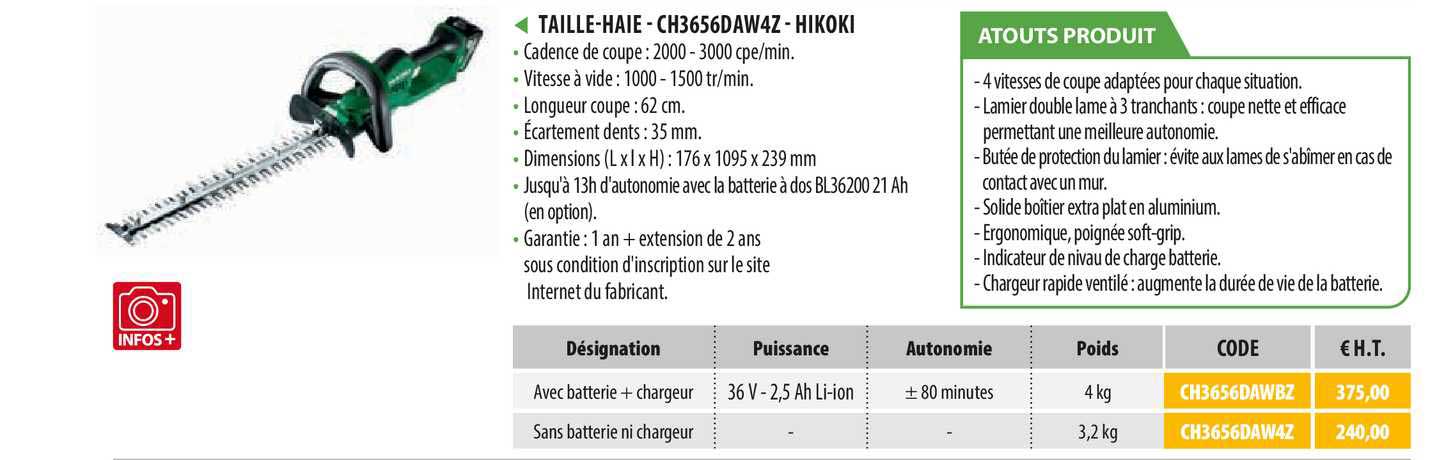 taille-haies - ch3656daw4z - hikoki