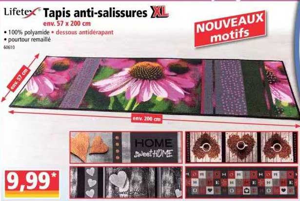 Tapis Anti-salissures Xl Lifetex