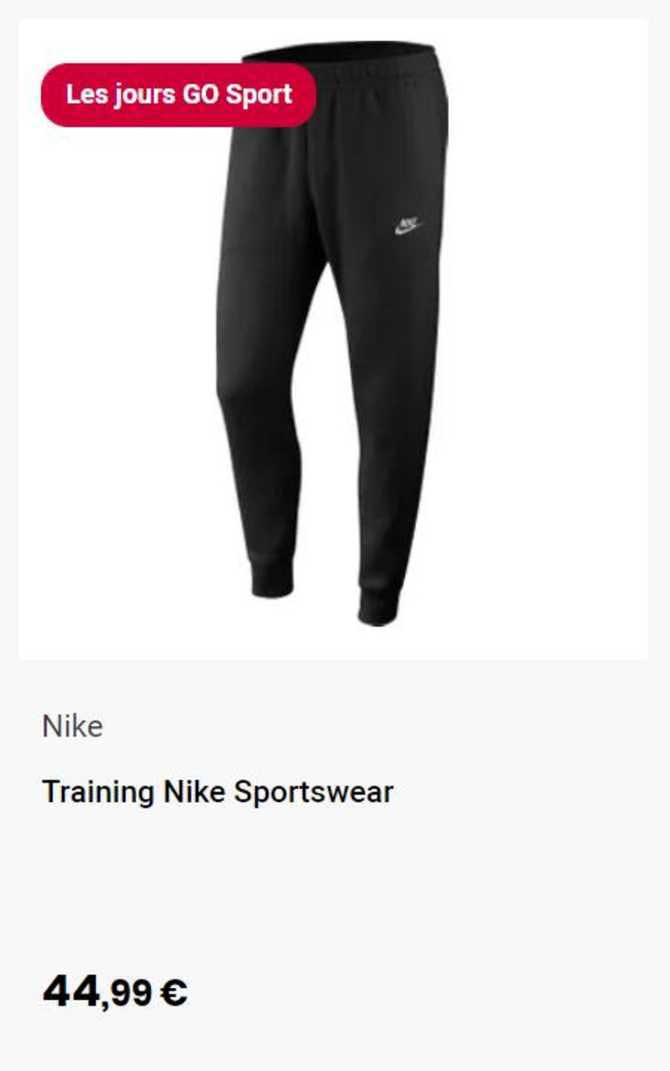 training nike sportswear nike