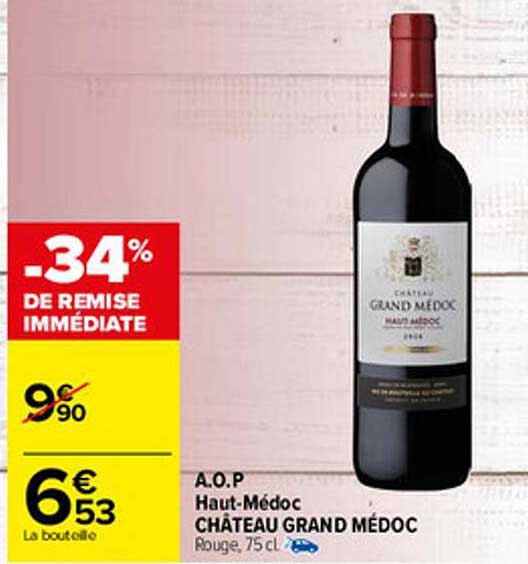 a.o.p. haut-médoc château grand médoc