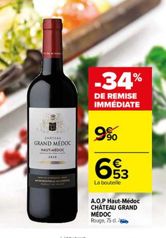 a.o.p. haut-médoc château grand médoc