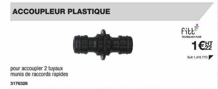 Accoupleur Plastique