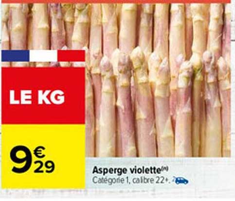 asperge violette
