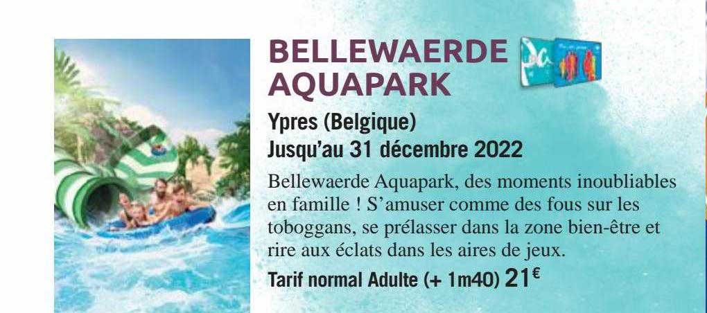 bellewaerde aquapark ypres belgique