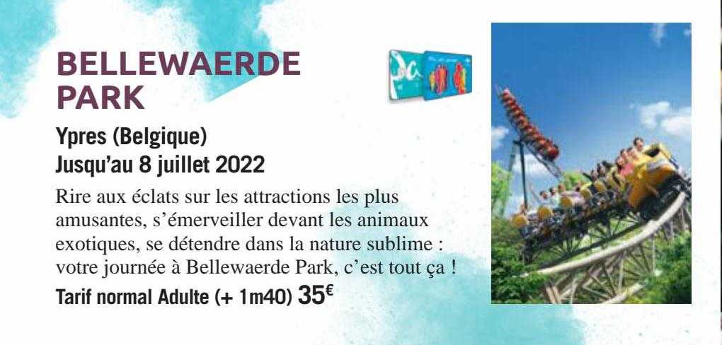 bellewaerde park ypres belgique