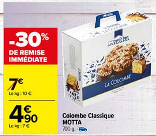 colombe classique motta