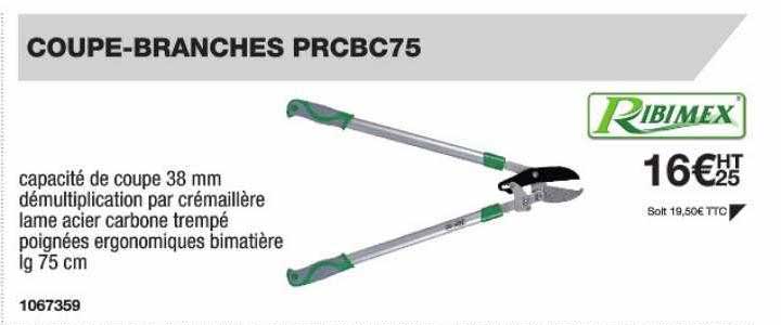 coupe-branches prcbc75 ribimex