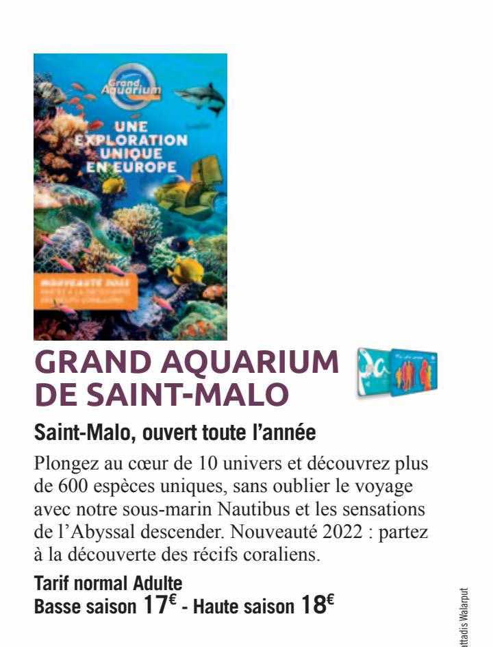 grand aquarium de saint-malo