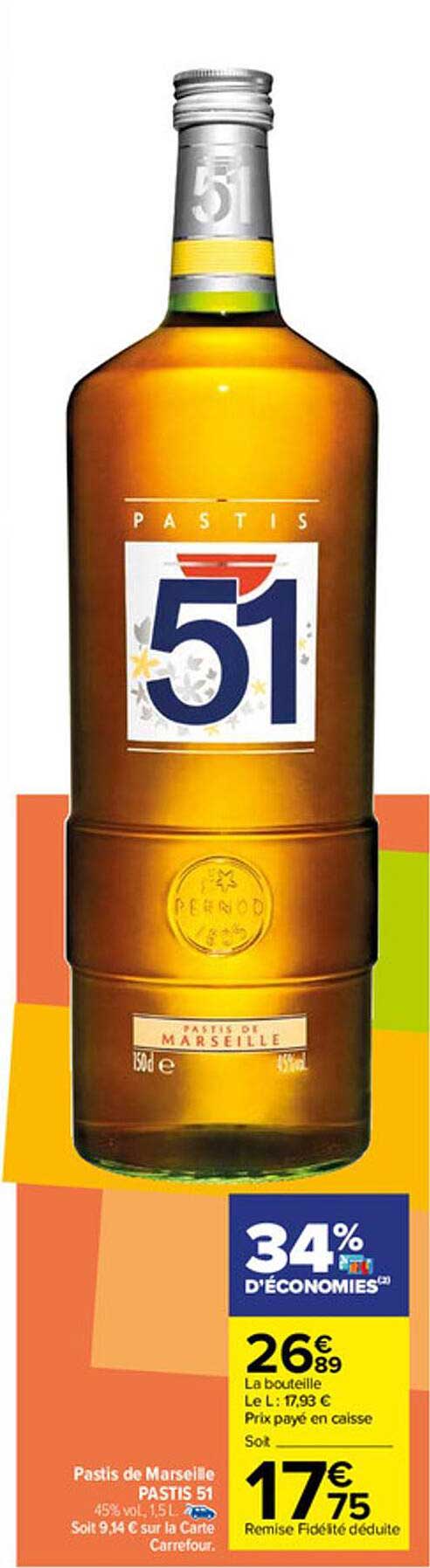 Pastis De Marseille Pastis 51
