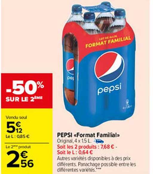 pepsi "format familial"