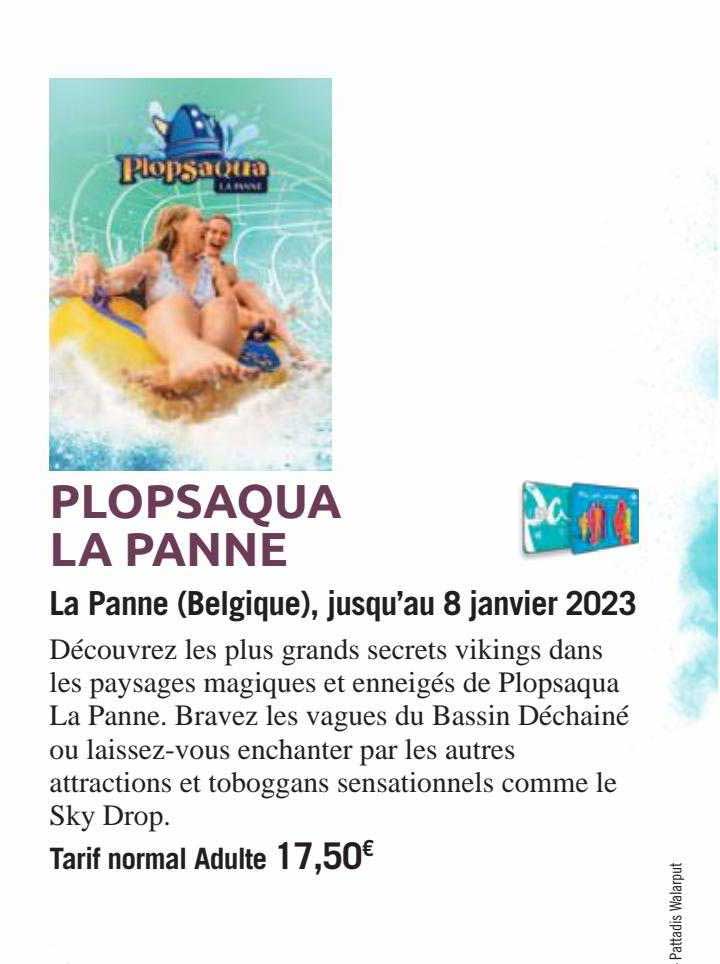 Plopsaqua La Panne La Panne Belgique