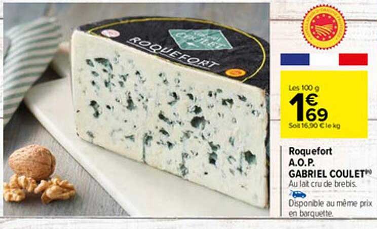 roquefort a.o.p. gabriel coulet