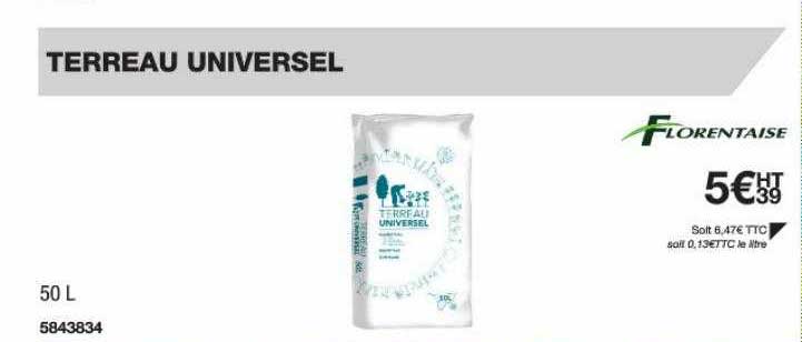 terreau universel florentaise