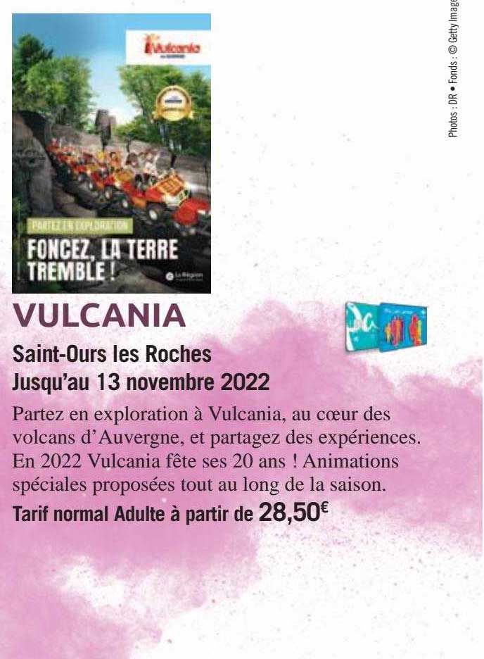 vulcana saint-ours les roches