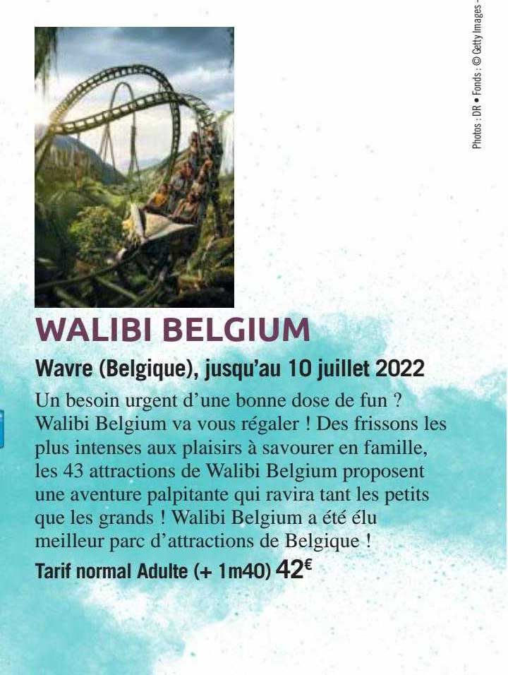 walibi belgium wavre belgique