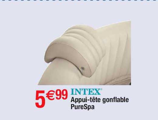 appui-tête gonflable pureSpa