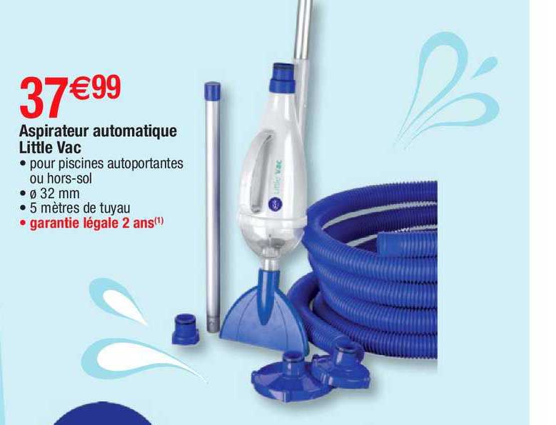 aspirateur automatique little vac