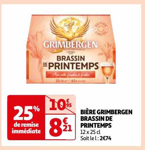 bière grimbergen brassin de printemps