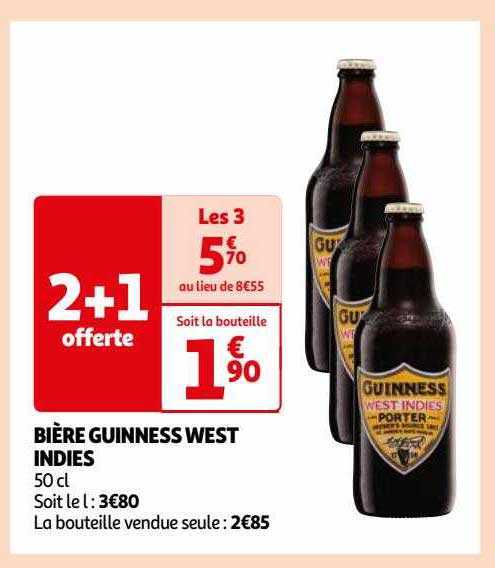 bière guinness west indies