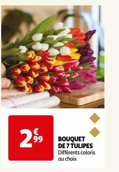Bouquet De 7 Tulipes