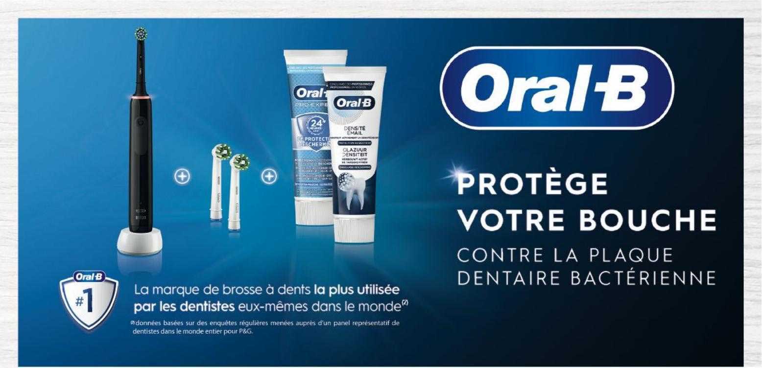 brosse à dents oral-b