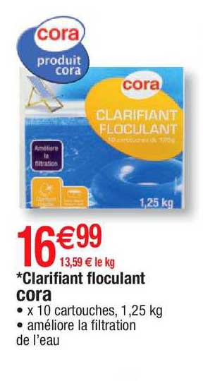 clarifiant floculant cora