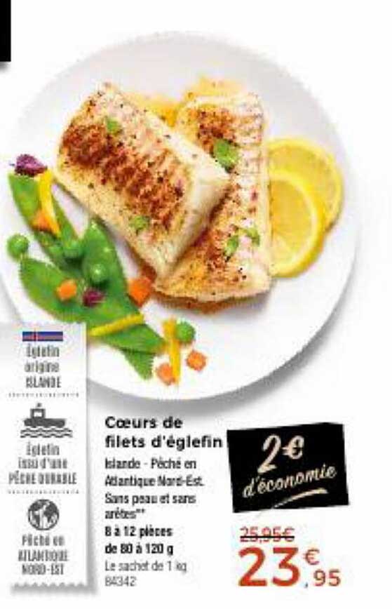 Coeurs De Filet D'églefin