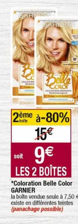 Coloration Belle Color Garnier
