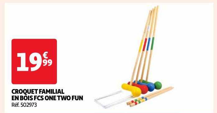 croquet familial en bois fcs one two fun