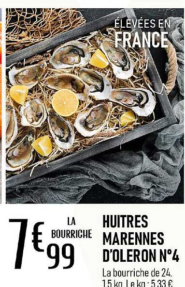 huîtres marennes d'oléron n°4