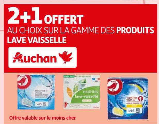 la gamme des produits lave vaisselle