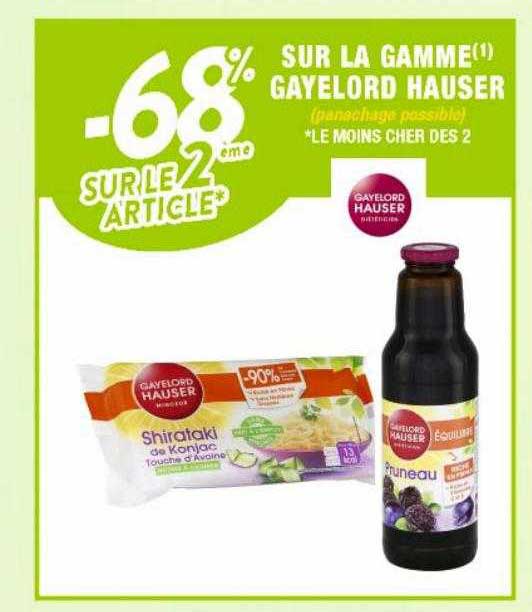 la gamme gayelord hauser