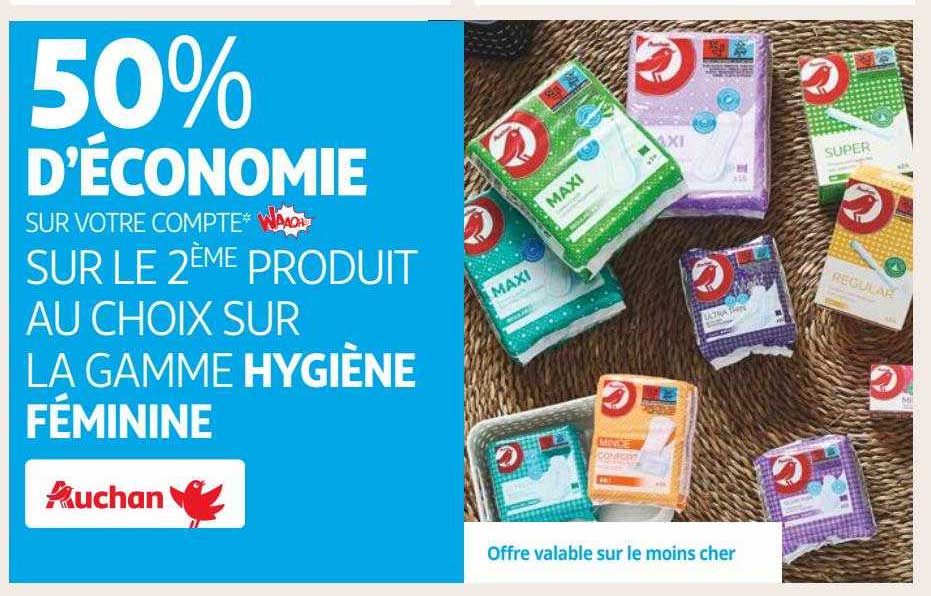la gamme hygiène féminine