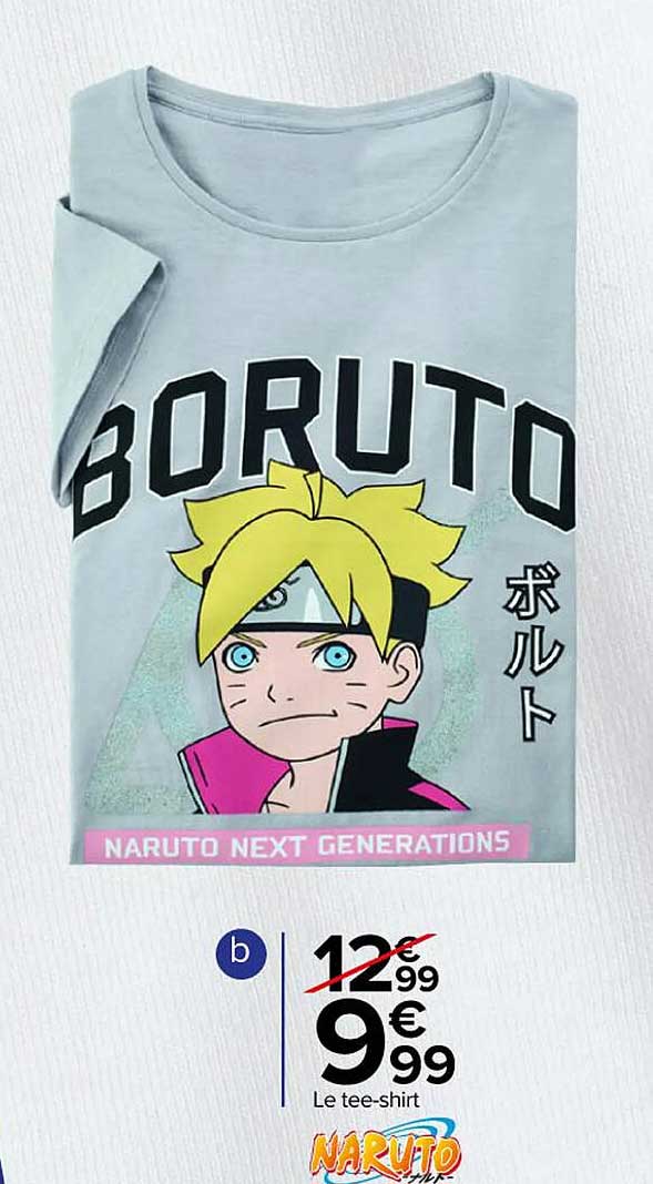 le tee-shirt naruto