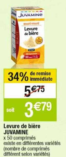 levure de bière juvamine