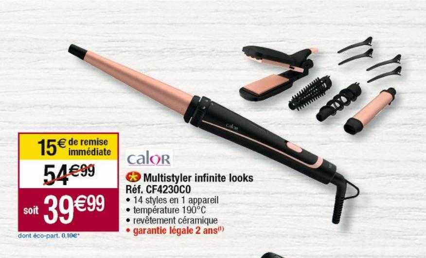 multistyler infinite looks réf. cf4230co calor