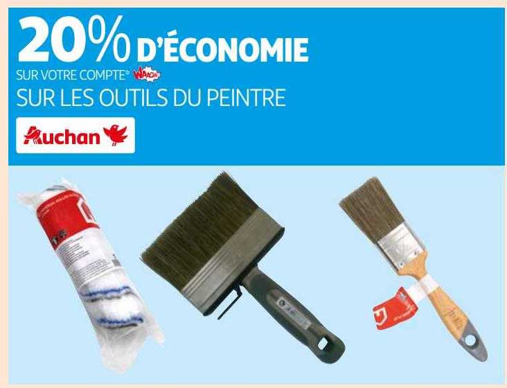 outils du peintre auchan