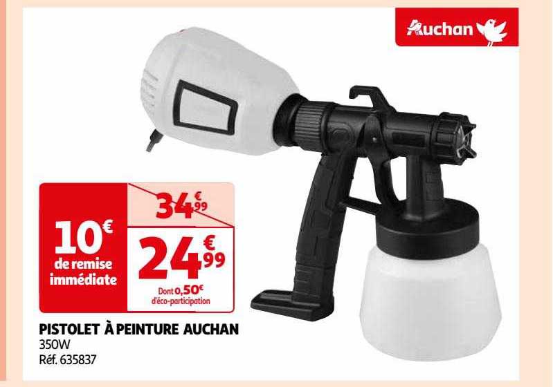 Pistolet à Peinture Auchan