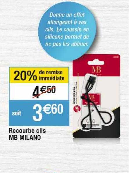 recourbe cils mb milano