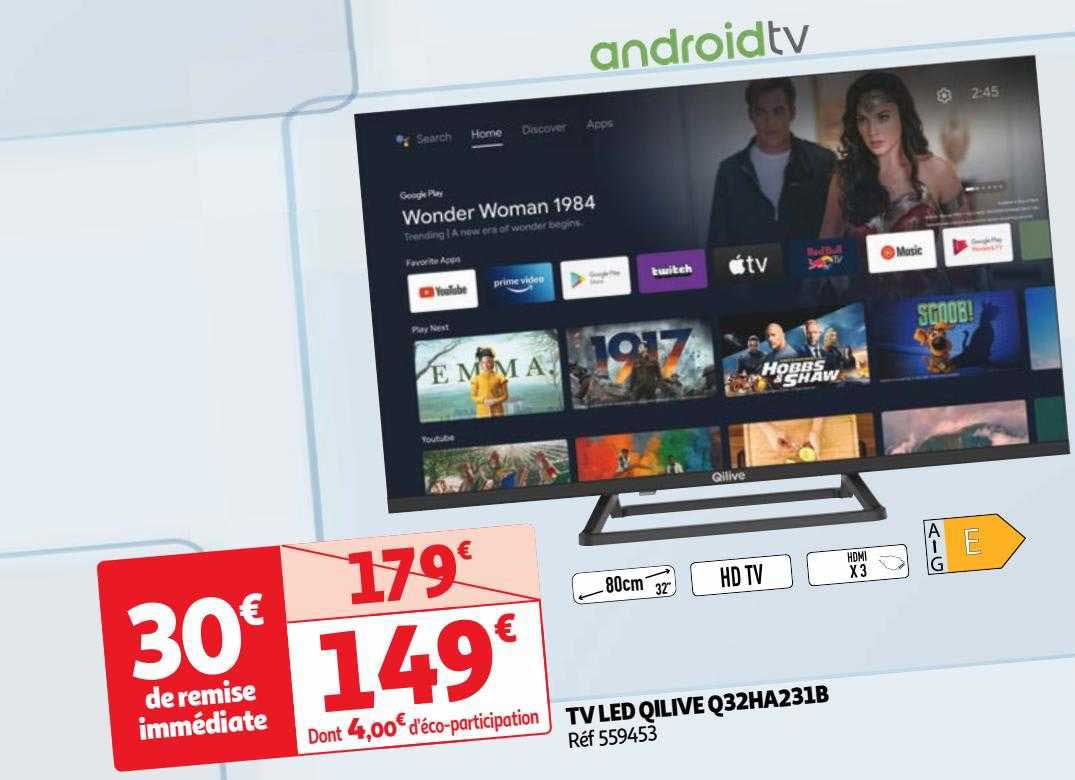 Tv Led Qilive Q32ha231b