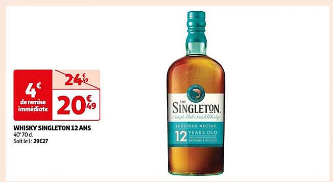 Whisky Singleton 12 Ans