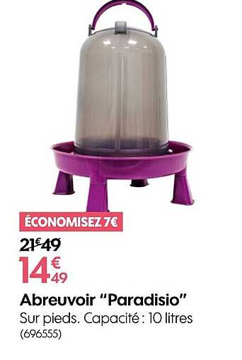 Abreuvoir "paradisio"